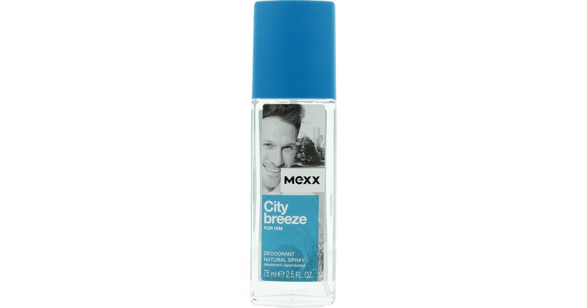 Mexx City Breeze For Him deodorant meestele 75 ml hind ja info | Lõhnastatud kosmeetika meestele | kaup24.ee