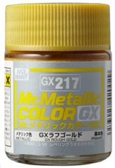 Акриловая краска Mr.Hobby - Mr.Color GX Metal Rough Gold, 18 ml, GX-217 цена и информация | Принадлежности для рисования, лепки | kaup24.ee