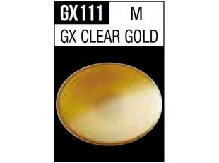 Mr.Hobby - Mr.Color GX akrüülvärv Clear Gold, 18 ml, GX-111 hind ja info | Kunstitarbed, voolimise tarvikud | kaup24.ee