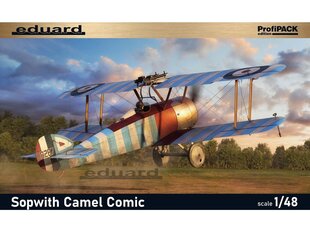 Сборная модель Eduard - Sopwith Camel Comic ProfiPACK Edition, 1/48, 82175 цена и информация | Конструкторы и кубики | kaup24.ee