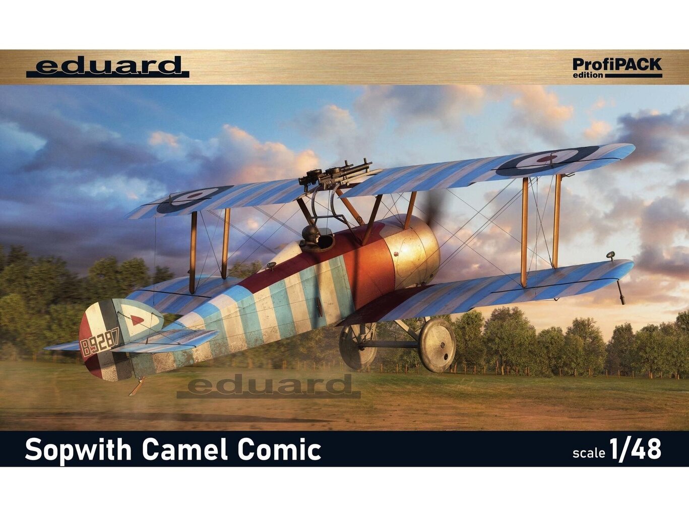 Eduard - Sopwith Camel Comic ProfiPACK Edition, 1/48, 82175 hind ja info | Klotsid ja konstruktorid | kaup24.ee