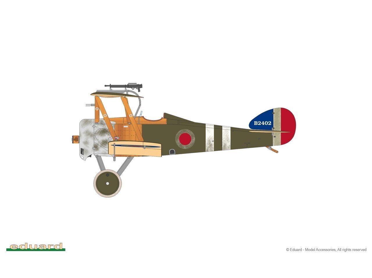 Eduard - Sopwith Camel Comic ProfiPACK Edition, 1/48, 82175 hind ja info | Klotsid ja konstruktorid | kaup24.ee