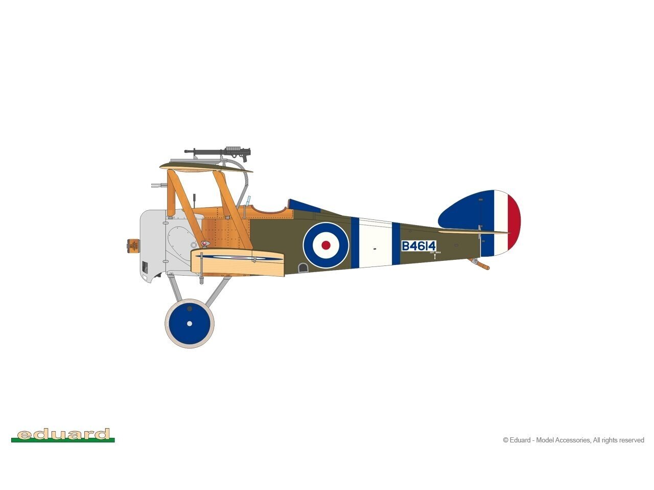 Eduard - Sopwith Camel Comic ProfiPACK Edition, 1/48, 82175 hind ja info | Klotsid ja konstruktorid | kaup24.ee