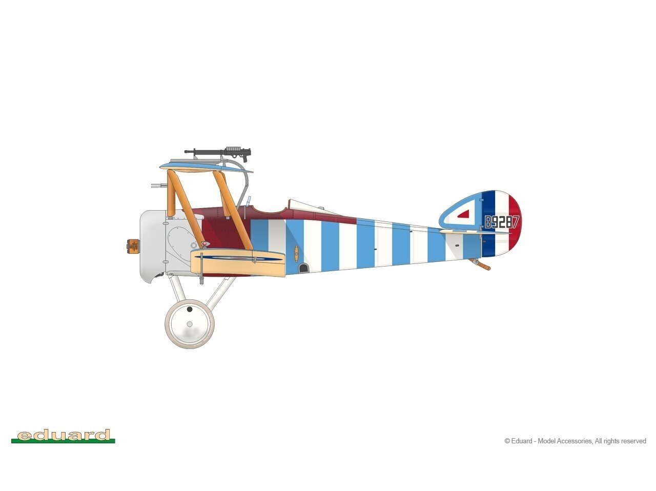 Eduard - Sopwith Camel Comic ProfiPACK Edition, 1/48, 82175 hind ja info | Klotsid ja konstruktorid | kaup24.ee