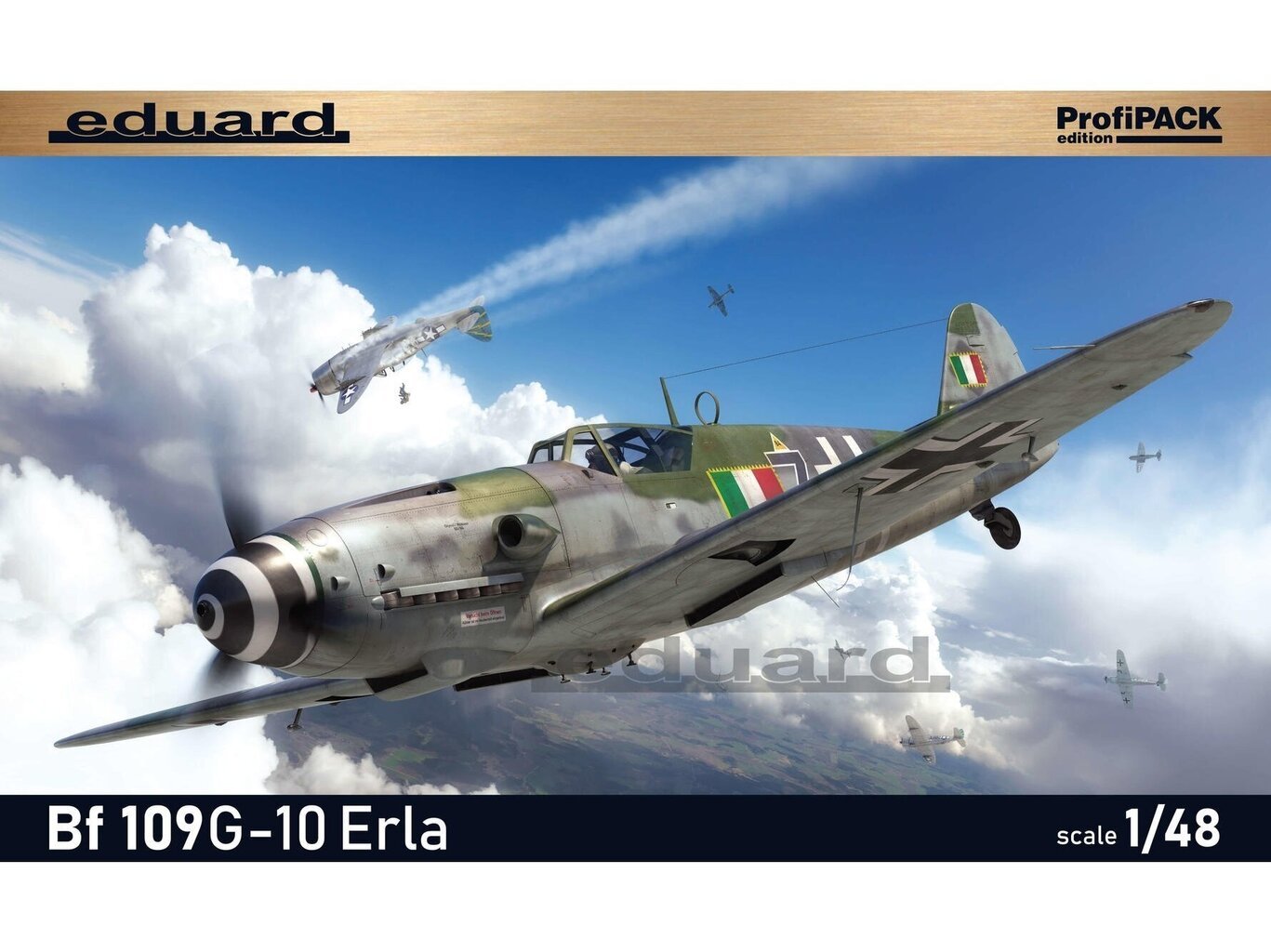 Eduard - Messerschmitt Bf 109G-10 Erla ProfiPack edition, 1/48, 82164 цена и информация | Klotsid ja konstruktorid | kaup24.ee