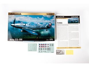 Eduard - Avia CS-199 ProfiPack edition, 1/72, 70153 hind ja info | Klotsid ja konstruktorid | kaup24.ee