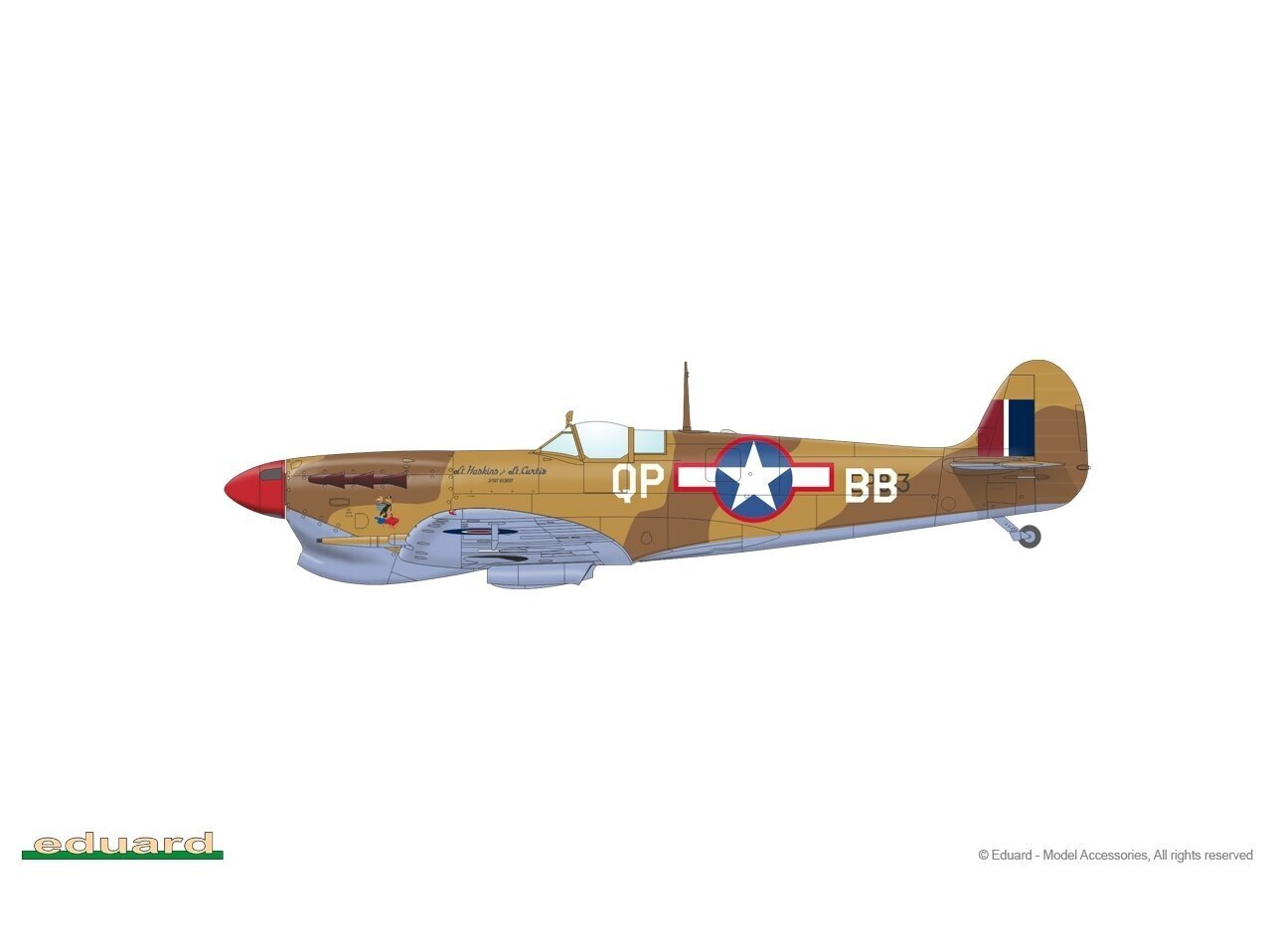 Eduard - Spitfire Story: Southern Star Limited Edition / Dual Combo (Supermarine Spitfire), 1/48, 11157 hind ja info | Klotsid ja konstruktorid | kaup24.ee