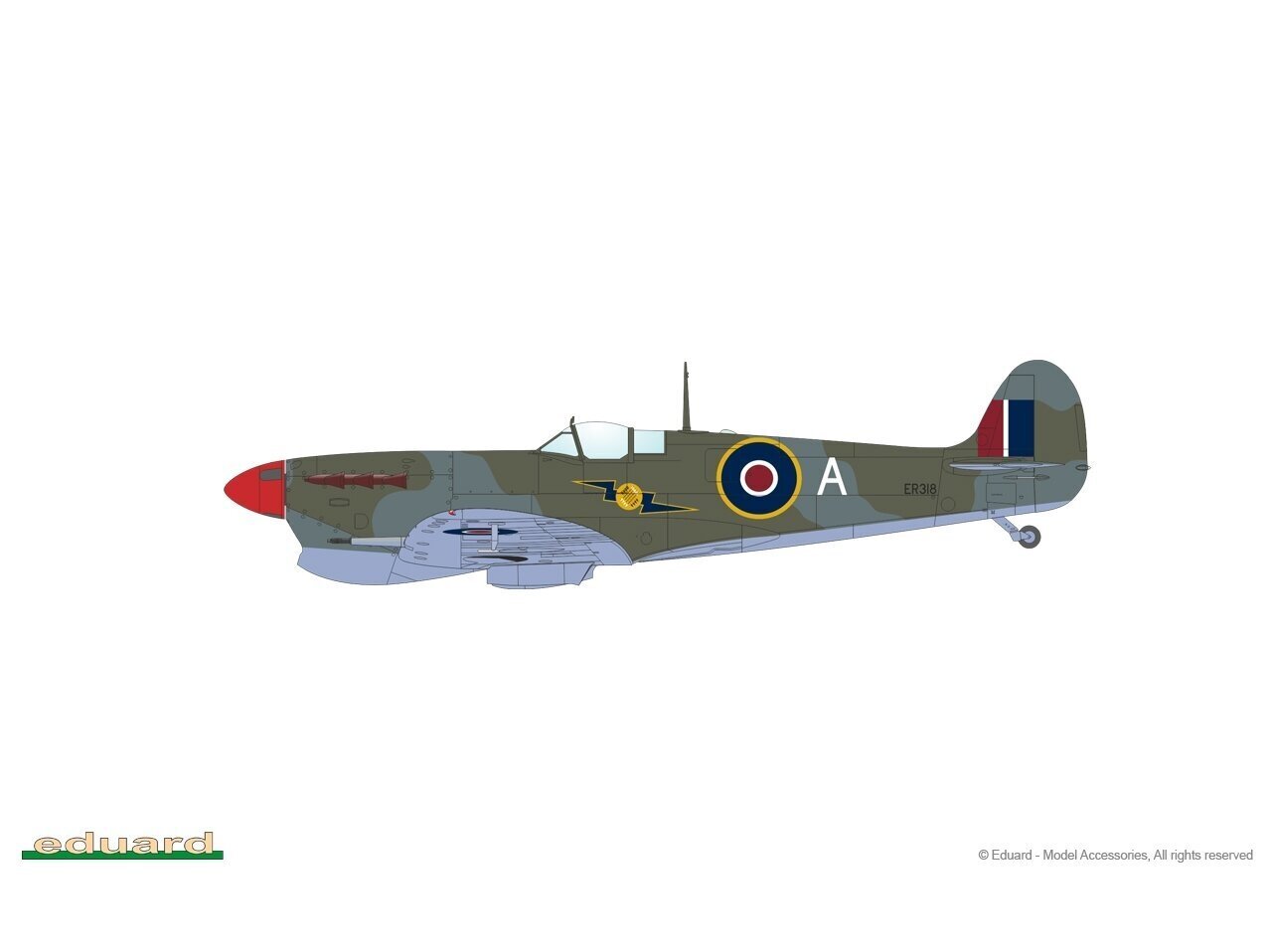 Eduard - Spitfire Story: Southern Star Limited Edition / Dual Combo (Supermarine Spitfire), 1/48, 11157 hind ja info | Klotsid ja konstruktorid | kaup24.ee