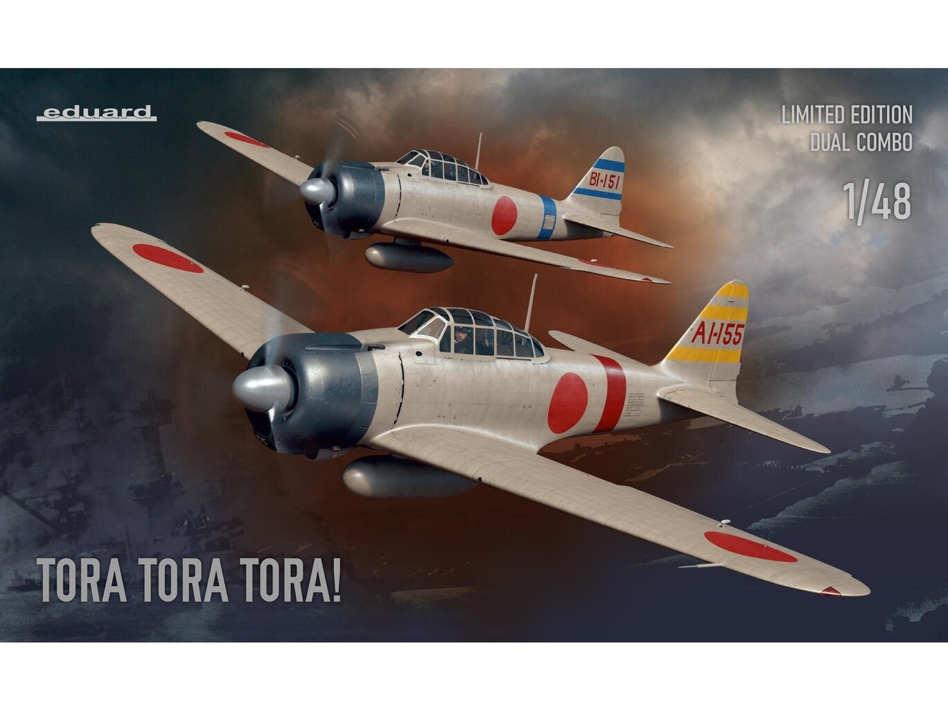 Eduard - TORA TORA TORA! Limited Edition / Dual Combo (Mitsubishi A6M Zero), 1/48, 11155 hind ja info | Klotsid ja konstruktorid | kaup24.ee