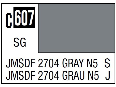 Mr.Hobby - Mr.Color C-607 IJN JMSDF 2704 Gray N5, 10ml hind ja info | Kunstitarbed, voolimise tarvikud | kaup24.ee