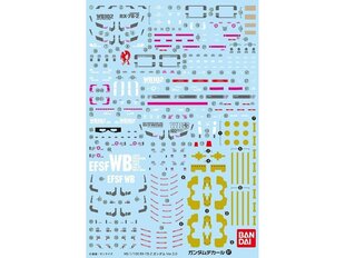 Сборная пластиковая модель Bandai - Gundam Decal No.97 (MG) Decals For RX-78-2 Gundam Ver.3.0, 1/100,  57525 цена и информация | Конструкторы и кубики | kaup24.ee