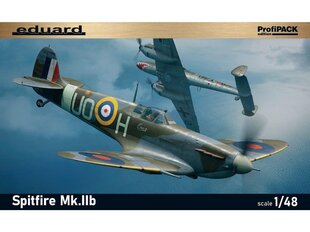 Сборная пластиковая модель Eduard - Spitfire Mk.IIb ProfiPack Edition, 1/48, 82154 цена и информация | Конструкторы и кубики | kaup24.ee