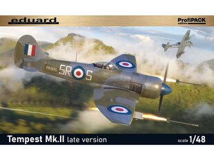 Eduard - Tempest Mk.II late version ProfiPack Edition, 1/48, 82125 цена и информация | Конструкторы и кубики | kaup24.ee