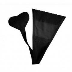 Bye bra - adhesive thong black one size цена и информация | Сексуальное женское белье | kaup24.ee