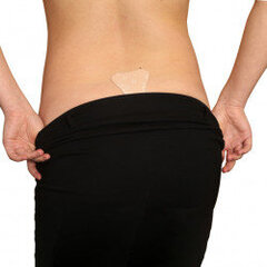 Bye bra - adhesive thong lace nude one size цена и информация | Сексуальное женское белье | kaup24.ee