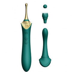 Zalo - bess vibrator turquoise green цена и информация | Вибраторы | kaup24.ee