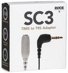 Adapter Rode SC3 (TRRS to TRS) цена и информация | Адаптеры и USB-hub | kaup24.ee