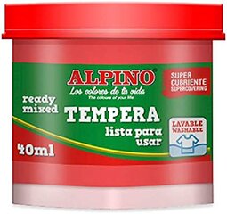 Guašš (tempera), Alpino, 40ml red hind ja info | Kunstitarbed, voolimise tarvikud | kaup24.ee