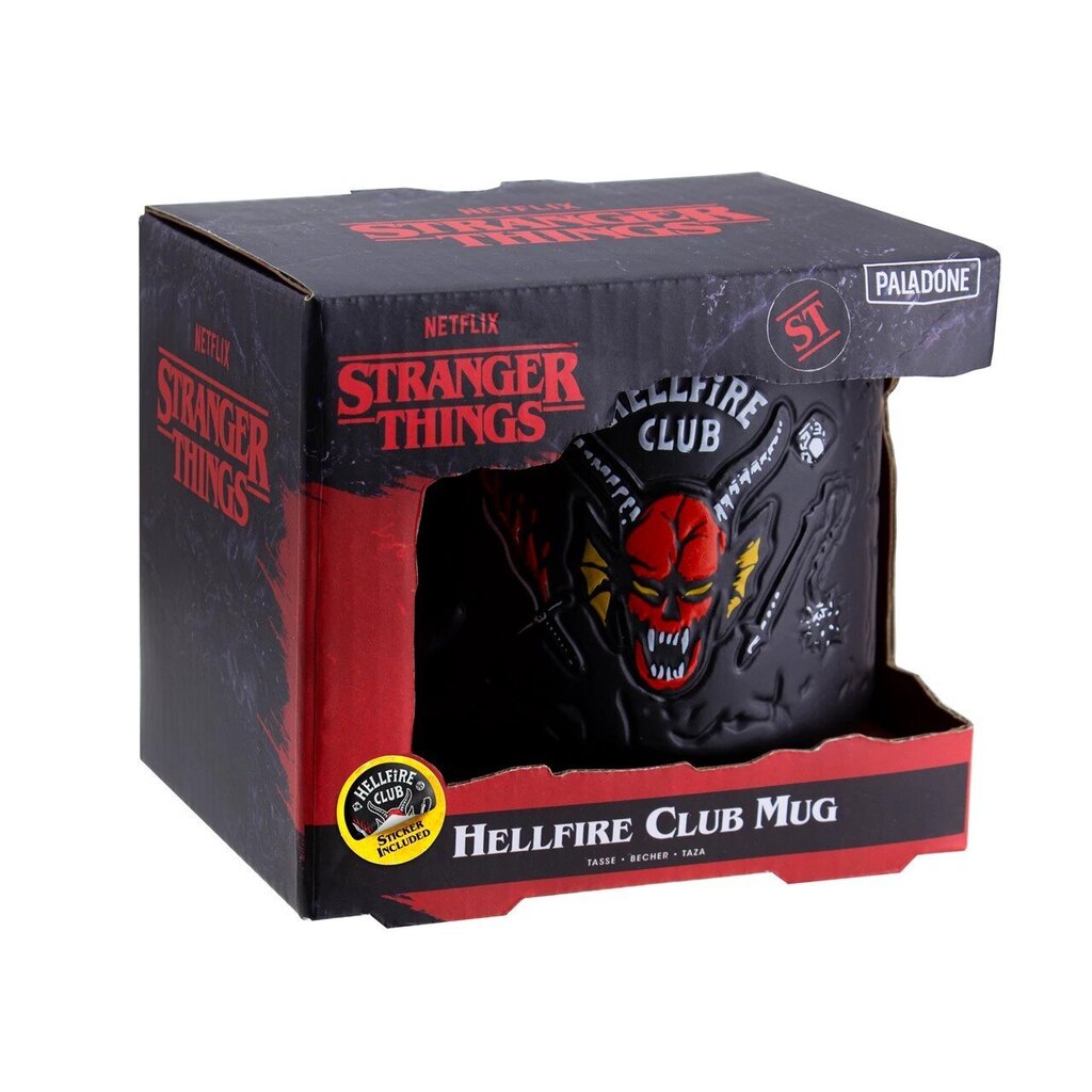 Paladone Stranger Things Hellfire Club Demon Embossed hind ja info | Fännitooted mänguritele | kaup24.ee