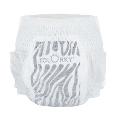 Подгузники-трусики KOLORKY «DELUX Velvet Pants”, XL (12-16 кг), 17 шт. цена и информация | Подгузники | kaup24.ee