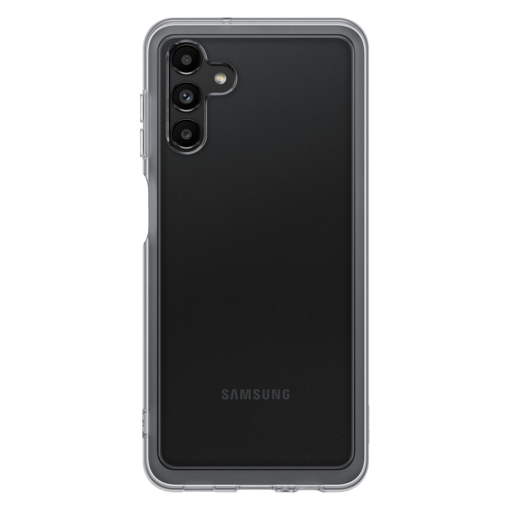 Samsung Soft Clear Cover durable case with a gel frame and a reinforced back Samsung Galaxy A13 5G black (EF-QA136TBEGWW) hind ja info | Telefoni kaaned, ümbrised | kaup24.ee
