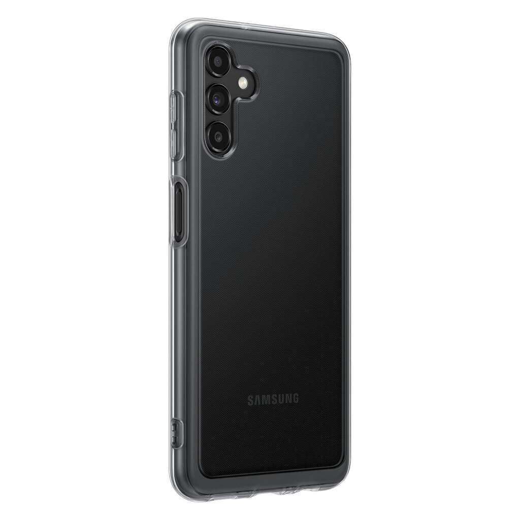 Samsung Soft Clear Cover durable case with a gel frame and a reinforced back Samsung Galaxy A13 5G black (EF-QA136TBEGWW) hind ja info | Telefoni kaaned, ümbrised | kaup24.ee