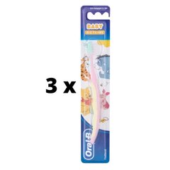 Laste hambahari Oral-B Baby (0-2 a), 3 tk hind ja info | Oral-B Kosmeetika, parfüümid | kaup24.ee