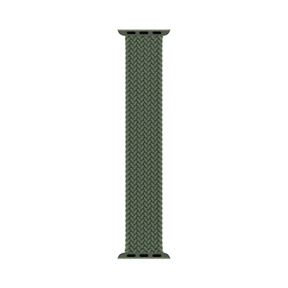 Kellarihm Braided Solo Loop – Inverness Green 42/44/45 mm, X Small (XS) цена и информация | Nutikellade ja nutivõrude tarvikud | kaup24.ee