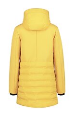 Icepeak naiste soojustatud pikk softshell ALBEE, kollane цена и информация | Женские куртки | kaup24.ee