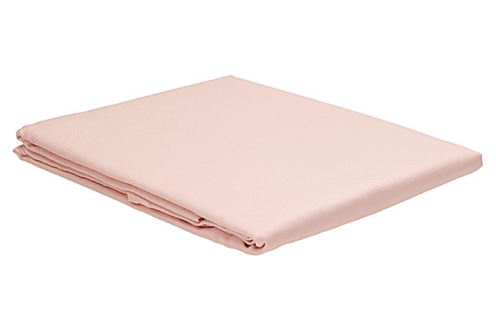 Tekstiilikompanii kummiga voodilina Standard, satiin, roosa, 90 x 200 + 30 cm hind ja info | Voodilinad | kaup24.ee