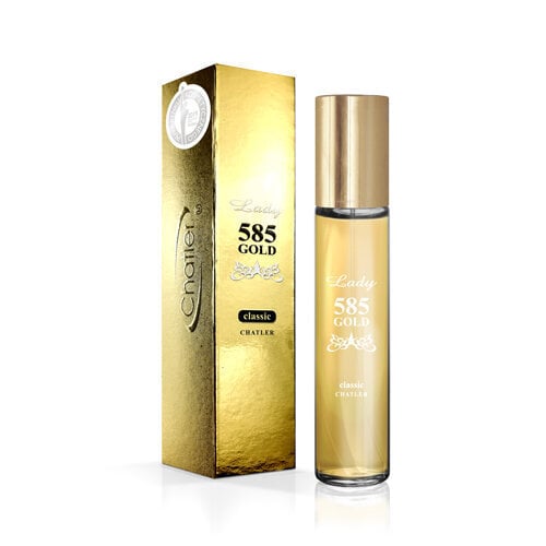 Naiste parfüüm Chatler 585 Gold Classic Lady EDP, 30 ml hind ja info | Naiste parfüümid | kaup24.ee