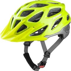 Велошлем ALPINA MYTHOS 3.0 L.E. яркий зелено-серый, глянец, 52-57 цена и информация | Шлемы | kaup24.ee