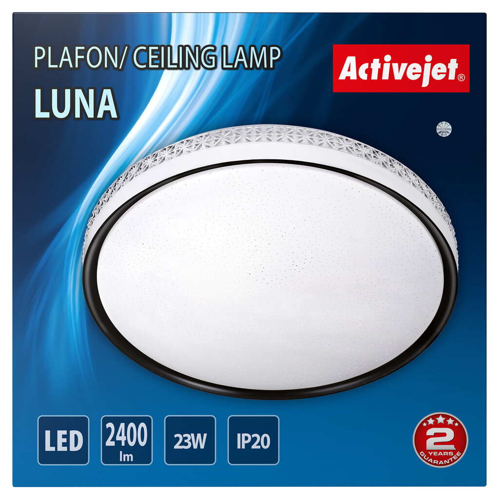 Moodne LED laeplafond Activejet LUNA 23W цена и информация | Süvistatavad ja LED valgustid | kaup24.ee