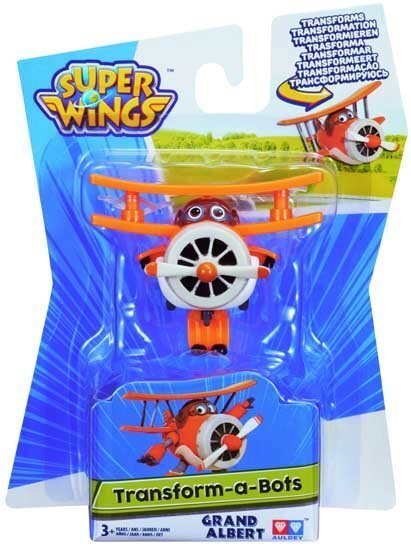 SUPER WINGS Transformeeruv Grand Albert (6,5 cm) hind ja info | Poiste mänguasjad | kaup24.ee