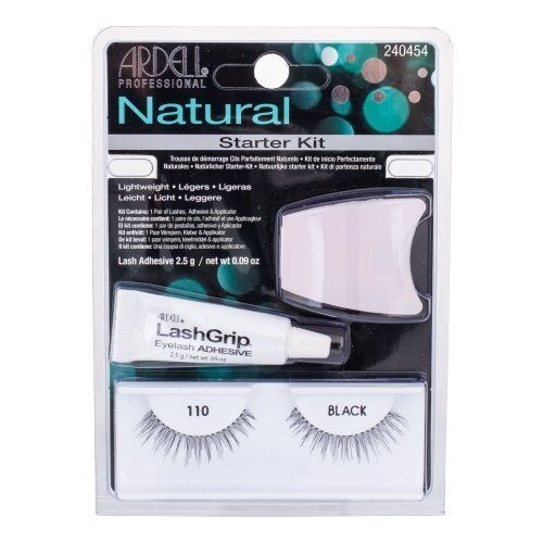 Ardell Natural 110 kunstripsmete kinkekomplekt naistele, Black hind ja info | Kunstripsmed, ripsmekoolutajad | kaup24.ee