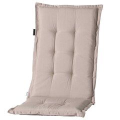 423712 Madison Low-back Chair Cushion "Panama" 105x50 cm Light Beige hind ja info | Toolipadjad ja -katted | kaup24.ee