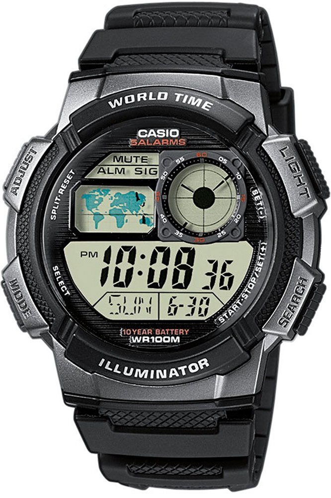 Meeste käekell Casio AE-1000W-1BVEF цена и информация | Meeste käekellad | kaup24.ee