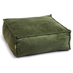 425579 Designed by Lotte Cat Cushion "VELVETI" Green цена и информация | Лежаки, домики | kaup24.ee