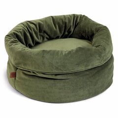 425582 Designed by Lotte Cat Basket "FLUCO" Green hind ja info | Pesad, kuudid | kaup24.ee