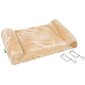 415654 Kerbl Windowsill Cat Bed Beige 36x56 cm 82656 hind ja info | Pesad, padjad | kaup24.ee