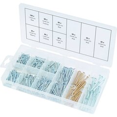 424939 KS Tools 550 Piece Nails Assortment цена и информация | Инструменты крепления | kaup24.ee