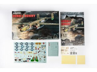 Eduard - GUNN's BUNNY Limited Edition (North American B-25 Mitchell), 1/72, 2139 цена и информация | Конструкторы и кубики | kaup24.ee