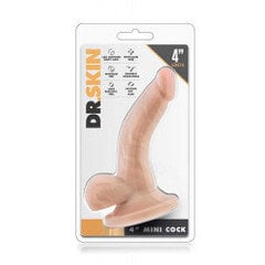 Dr Skin - mini dildo iminapaga 4.75 '' - beež цена и информация | Вибраторы | kaup24.ee