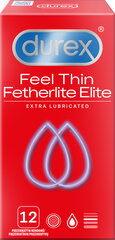 Durex презервативы Fetherlite Elite, 12 шт. цена и информация | Презервативы | kaup24.ee