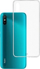 3MK 102456, telefonile Redmi 9A, läbipaistev hind ja info | Telefoni kaaned, ümbrised | kaup24.ee