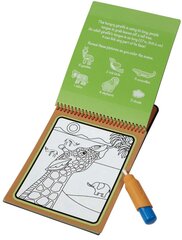 Книга для рисования водой Melissa & Doug Water Reveal "Safaris" цена и информация | Принадлежности для рисования, лепки | kaup24.ee