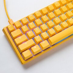 Ducky One 3 SF Yellow MX-Brown US цена и информация | Клавиатура с игровой мышью 3GO COMBODRILEW2 USB ES | kaup24.ee