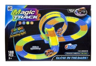 Magic Track valgusega 56 x 7 x 37 cm цена и информация | Игрушки для мальчиков | kaup24.ee