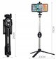 3in1 Selfie stick hind ja info | Selfie sticks | kaup24.ee