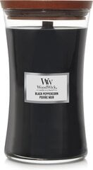 WoodWick Black Peppercorn Vase (scented peppercorn) - Scented candle 609.0g цена и информация | Свечи, подсвечники | kaup24.ee